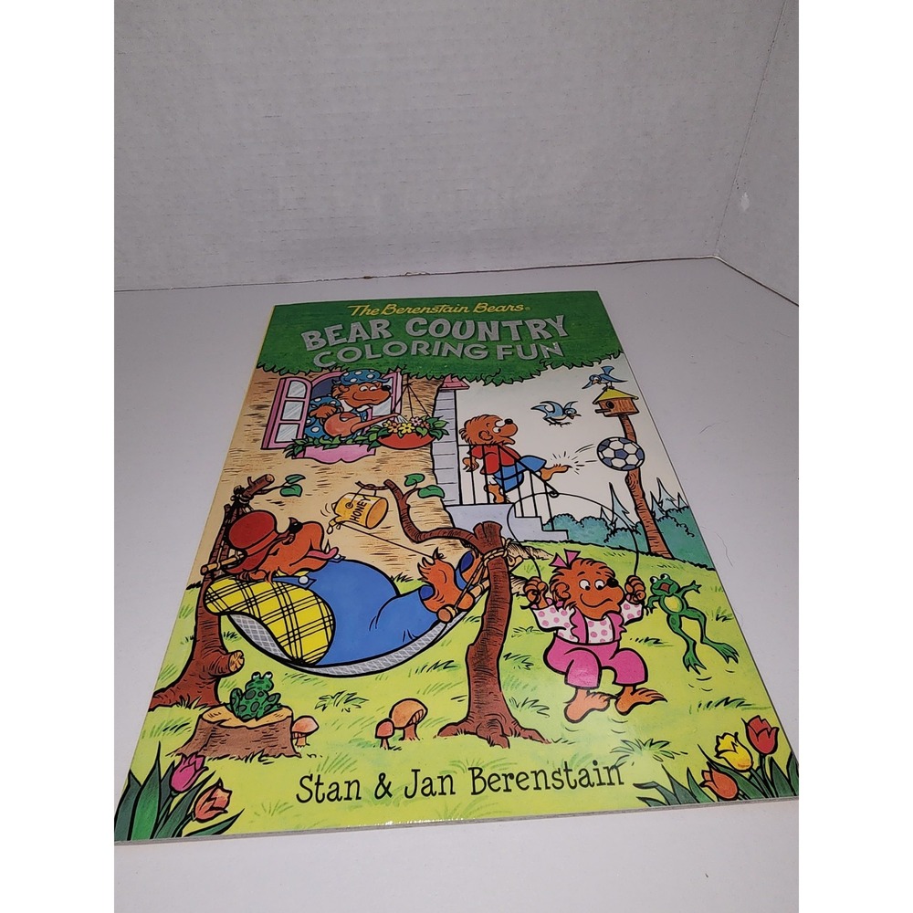 Berenstain Bears Coloring Book Bear Country Fun